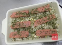 芝士培根焗饭的做法图解3