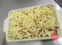 芝士培根焗饭的做法图解5