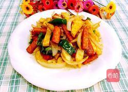 土豆香肠的做法图解12