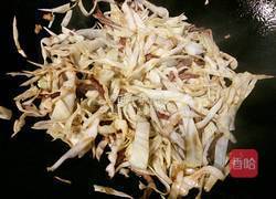 粉丝炒包菜的做法图解7