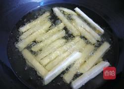 炸芋头条的做法图解7