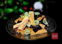 私房素烧腐竹的做法图解9