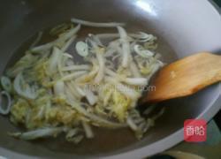 白菜粉丝羊肉汤的做法图解3