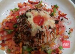 草莓果酱一熔岩芝士饭(堡)的做法图解24