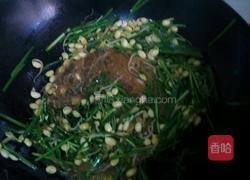 韭菜豆芽炒粉丝的做法图解7