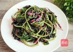炒血皮菜的做法图解8
