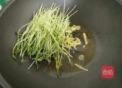 豌豆苗烩豆腐的做法图解6