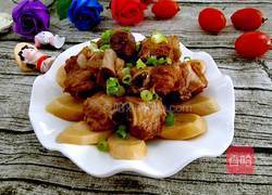 杏鲍菇炖排骨的做法图解1