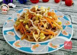 猪肉炒豆芽的做法图解10