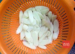 山药炒肉片的做法图解3