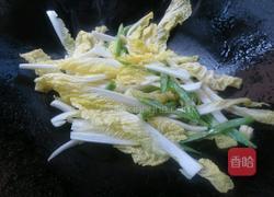娃娃菜炒粉丝的做法图解8