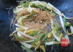 娃娃菜炒粉丝的做法图解10