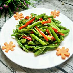 炒空心菜梗的做法[图]