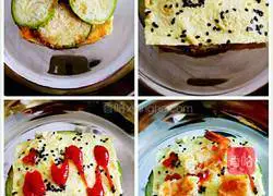 Illustration of how to make a steamed bun sandwich 18