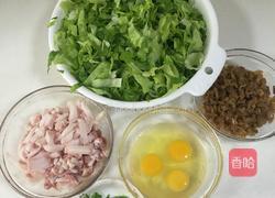 萝卜干炒饭的做法图解2