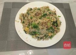 萝卜干炒饭的做法图解9