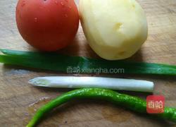 土豆丝炒西红柿的做法图解1