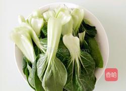 虾米油菜的做法图解1