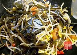 海带豆芽汤的做法图解4