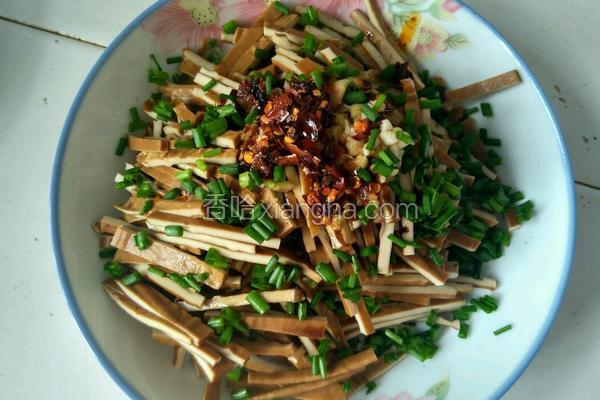 凉拌豆腐干