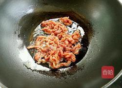 肉丝炒青椒的做法图解6