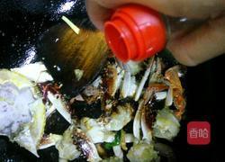 酱炒螃蟹的做法图解6