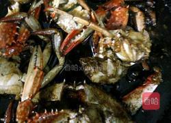 酱炒螃蟹的做法图解7