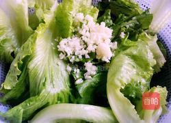 炒生菜的做法图解4