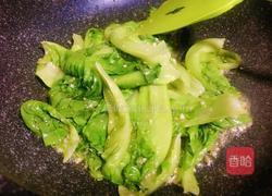 炒生菜的做法图解7