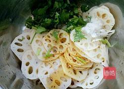 莲菜凉拌的做法图解4