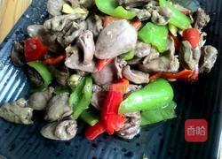 炒鸡心的做法图解12