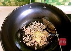 胡萝卜肉丝的做法图解4