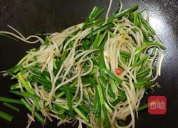 韭菜豆芽的做法图解5