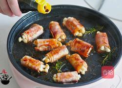 海鲜菇培根卷的做法图解6