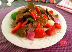 爆炒辣肺子的做法图解11