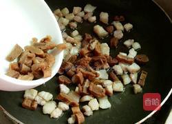 萝卜干炒肉的做法图解4