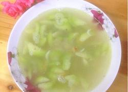 丝瓜虾皮汤