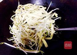 干豆腐炒豆芽的做法图解4