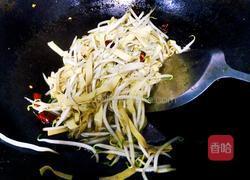 干豆腐炒豆芽的做法图解6