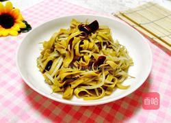 干豆腐炒豆芽的做法图解7