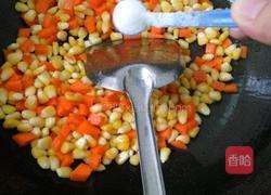 火腿肠炒玉米胡萝卜的做法图解5