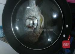 半煎煮罗非鱼的做法图解3