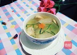 玉带竹荪鸡汤的做法图解11