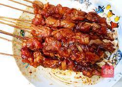 孜然烤兔肉串的做法图解4