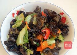 素炒黑白菜的做法图解11