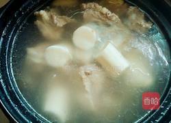 排骨莲藕山药汤的做法图解7