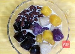 红豆芋圆烧仙草的做法图解20