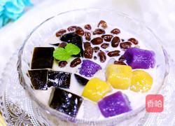 红豆芋圆烧仙草的做法图解22