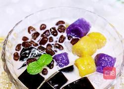 红豆芋圆烧仙草的做法图解23