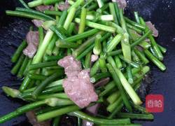 蒜苔炒猪肝的做法图解8